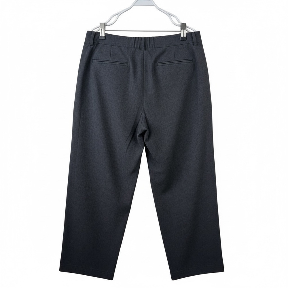 Banana Republic Women's Wide Leg Charcoal Pants